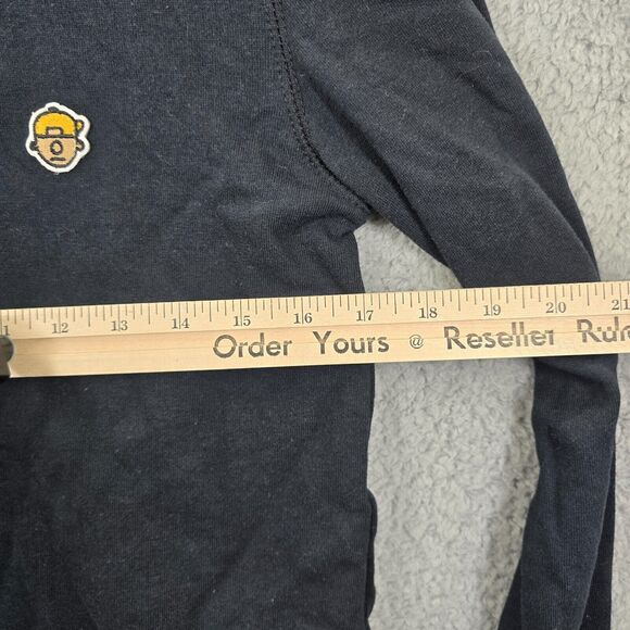 TRUKFIT Women's Black & Orange Full Zip Hoodie Sweatshirt Size S - Picture 10 of 11